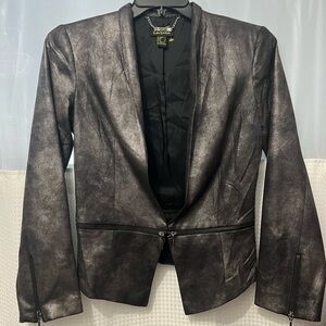 Cartise Chic Black Metallic Blazer